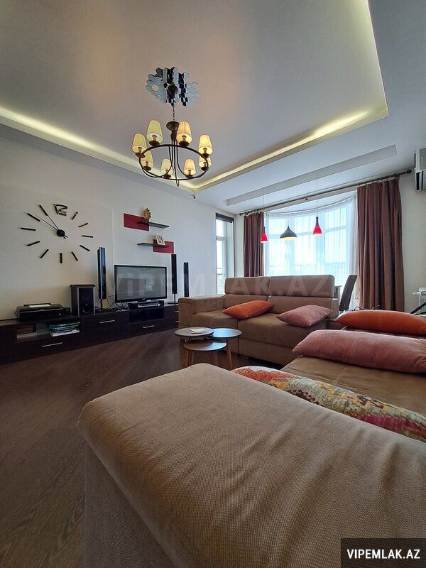 Nərimanov rayonunda 3 otaqlı Yeni tikili Satılır, 120 m² — Mənzil, Bakı (2)