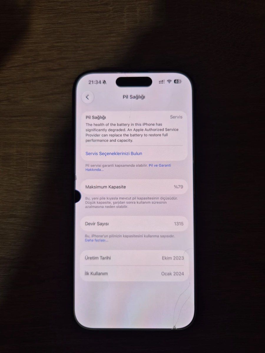 Apple iPhone 15 Pro Blue Titanium 256GB/8GB — Smartfonlar, Bakı (2)