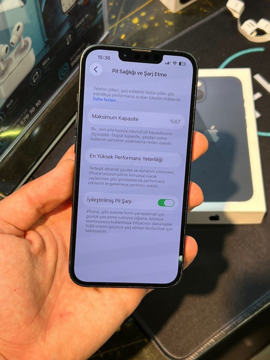 Apple iPhone 13 Midnight 128GB/4GB — Smartfonlar, Bakı (3)