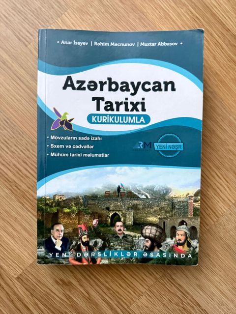 Məhsul: “Azərbaycan Tarixi – Kurikulumla” (Yeni nəşr) Xüsusiyyətlər — Bakı