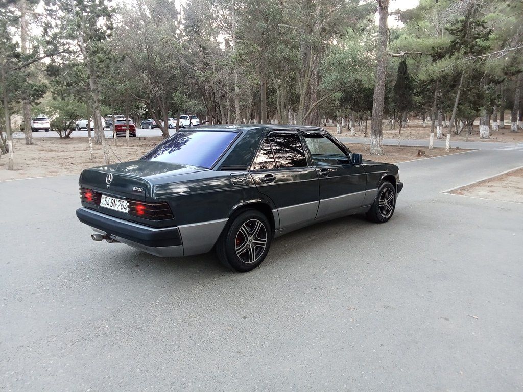Mercedes 190, 1.8 L, 1990 il, 542 311 km — Avtomobillər, Sumqayıt (11)