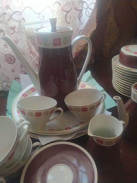 Çay dəsti, Farfor, Almaniya — Digah