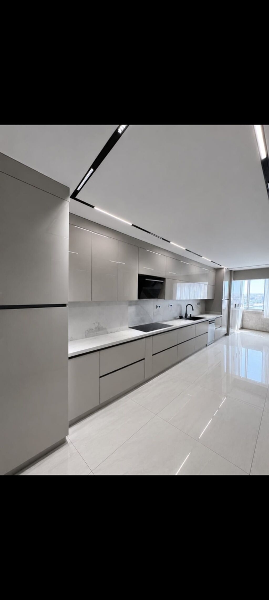 Şəmkir. Metbex mebiller isdenilen dizayn olcu reng paqon metr 200 — Mətbəx mobilyası, Gəncə (4)