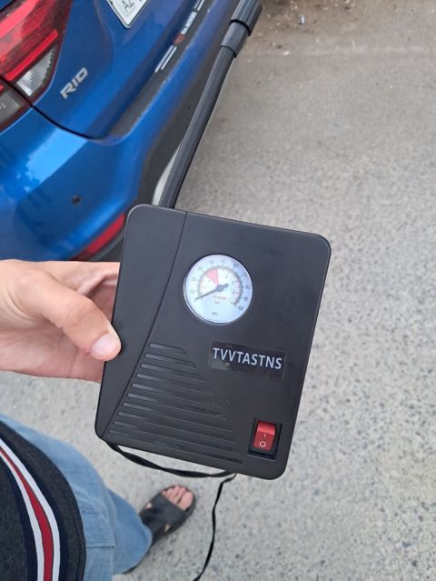 Avtomobil, velosiped, moped təkəri doldurmaq üçün portativ hava — Bakı