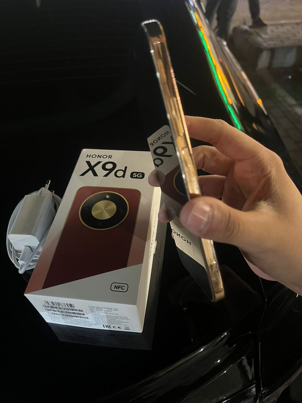 Honor X9d, 256 GB, rəng - Qırmızı, Barmaq izi — Honor, Xırdalan (3)