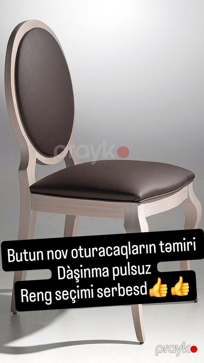 Oturacaqların təmiri — Mobilyaların montajı, təmiri və restavrasyonu, Bakı (3)