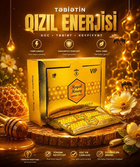 Gecikdirici məcun "Röyal Vip" — Bakı