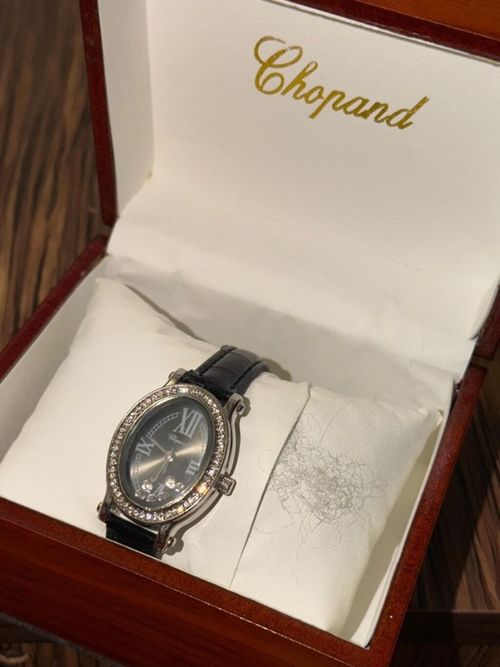 Chopard qadın saatı - Korpus: oval formalı, paslanmayan polad — Qol saatları, Bakı (5)