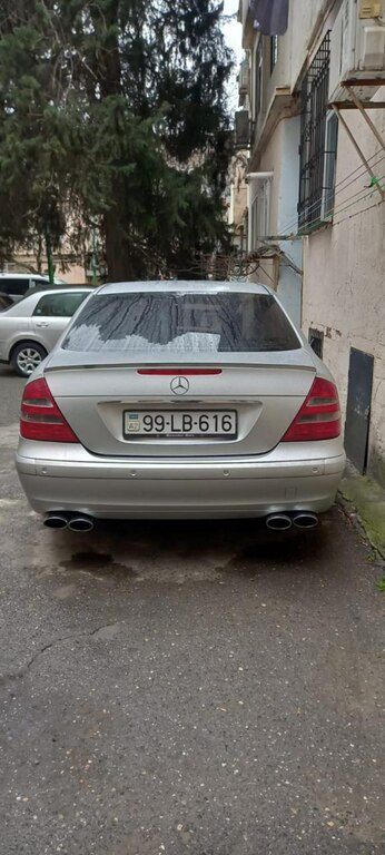 Mercedes E 240, 2.6 L, 2002 il, 310 000 km — Avtomobillər, Bakı (2)
