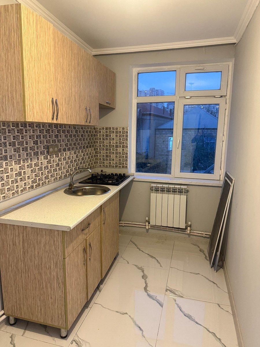 1-otaqlı mənzil kirayə verilir, İnşaatçılar m., 25 m² — Mənzil, Bakı (6)