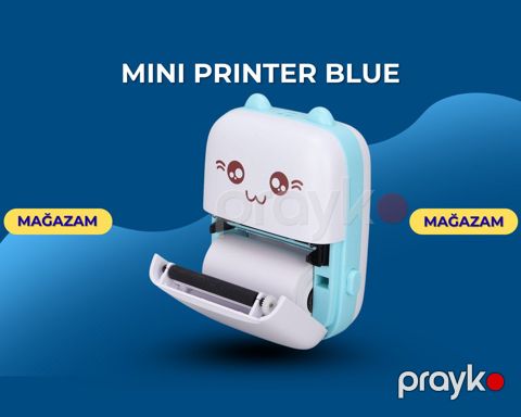 Mini Printer blue — Bakı