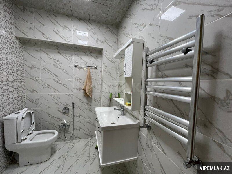 Nərimanov rayonunda 3 otaqlı Yeni tikili Kirayə verilir, 120 m² — Mənzil, Bakı (8)