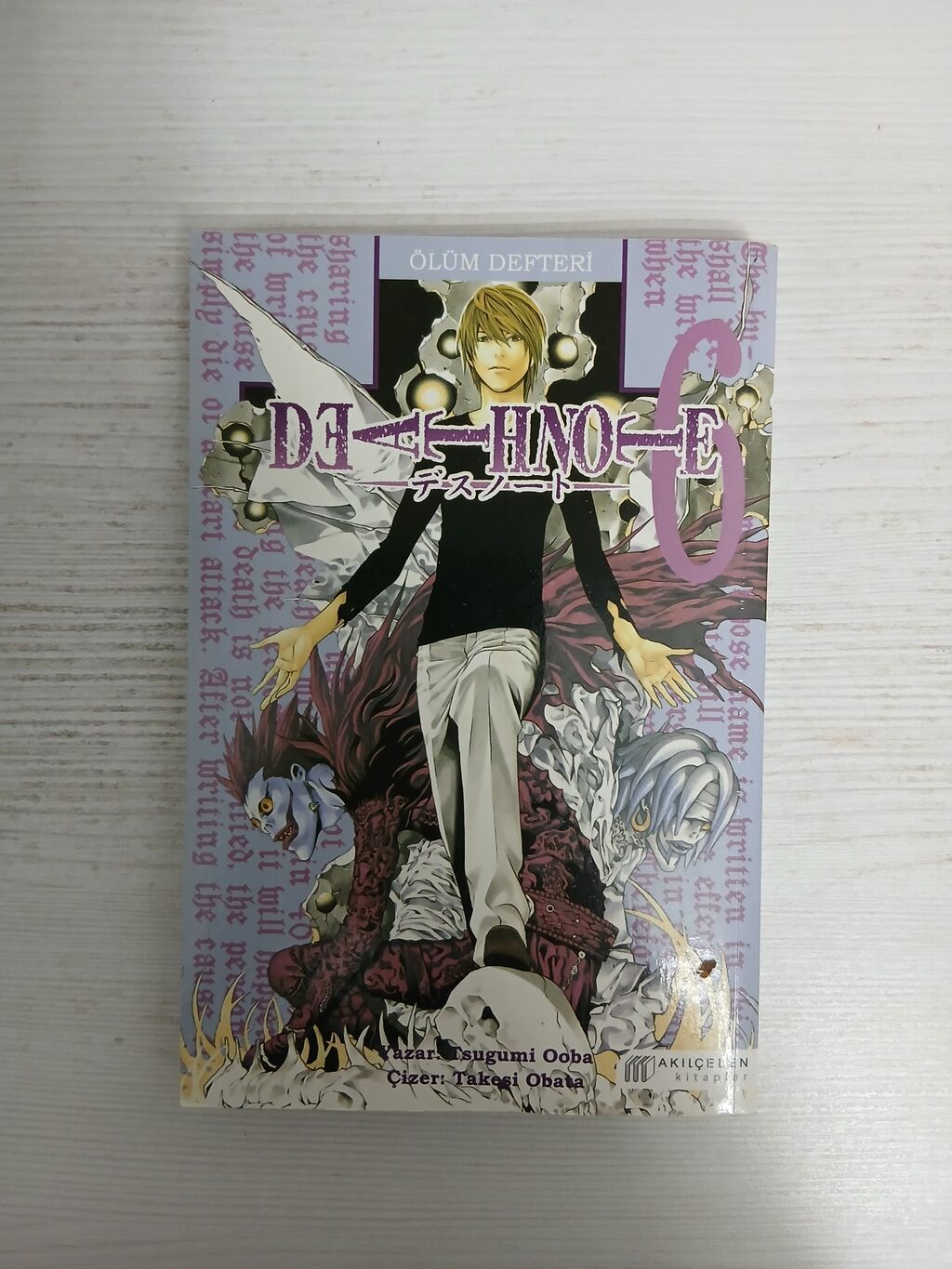 Məhsul: Death Note (Ölüm Dəftəri) manga – 1–6 cild - Dil: Türk dili — Kitablar, Bakı (6)