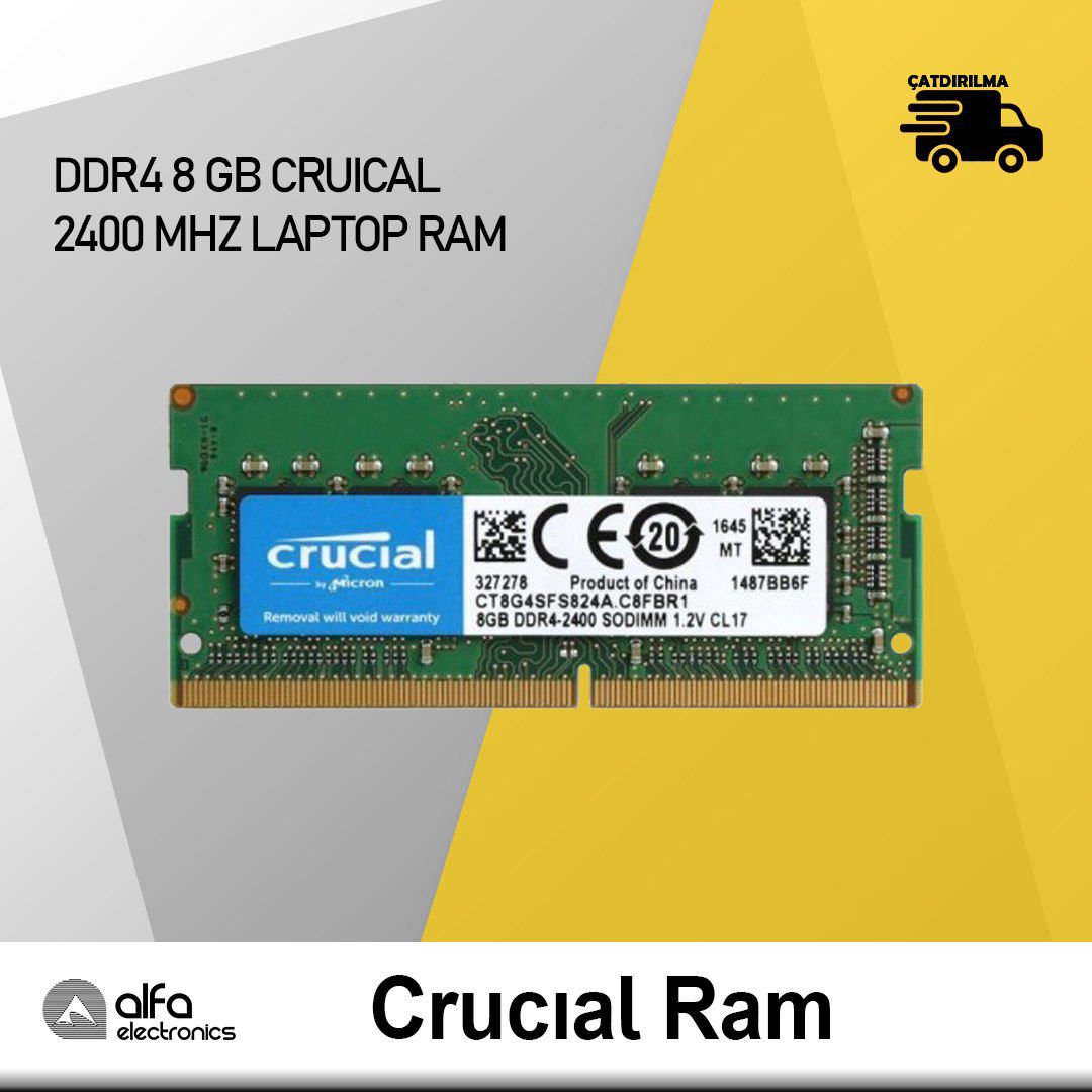 RAM-lar "Crucial" — Kompüterlər və noutbuklar, Bakı (7)