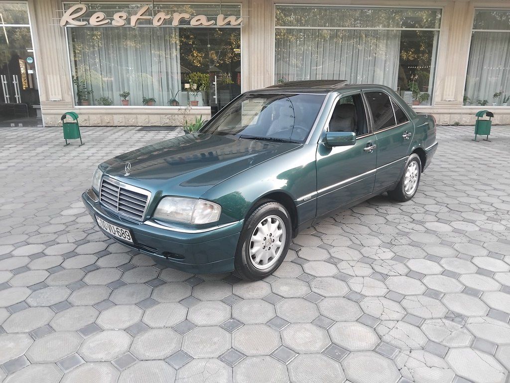 Mercedes C 180, 1.8 L, 1996 il, 650 000 km — Avtomobillər, Şəki (2)