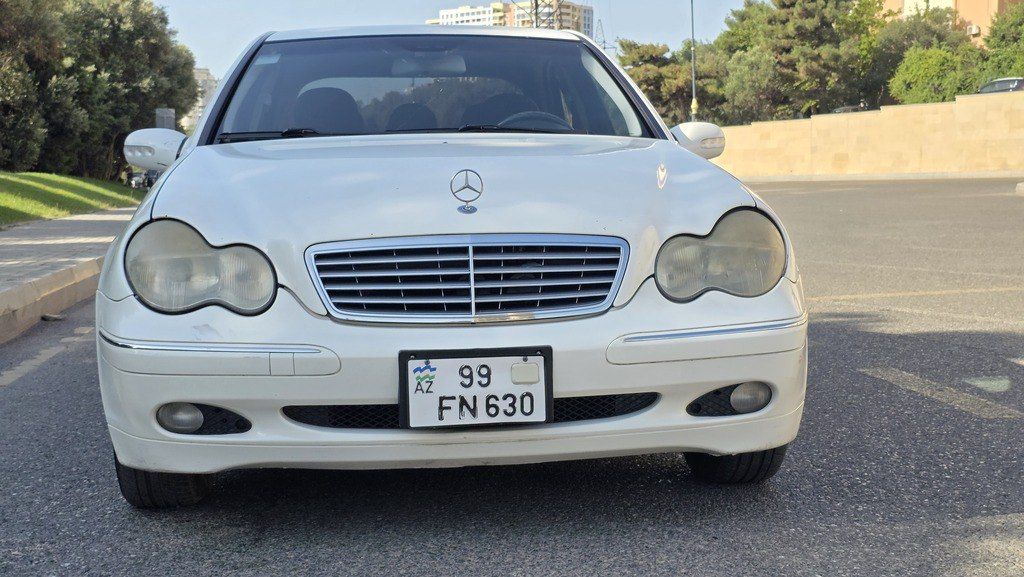Mercedes C 200, 2.0 L, 2003 il, 186 900 km — Avtomobillər, Bakı (7)