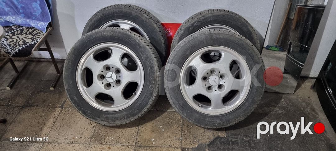 Mercedes təkərləri 225/55 R16 — Ehtiyat hissələri və aksesuarlar, Bakı (2)