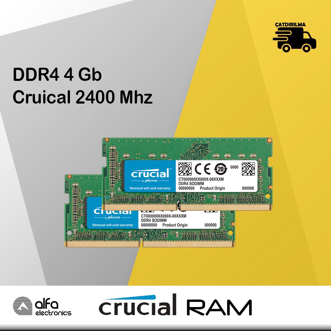 RAM-lar "Crucial" — Kompüterlər və noutbuklar, Bakı (10)