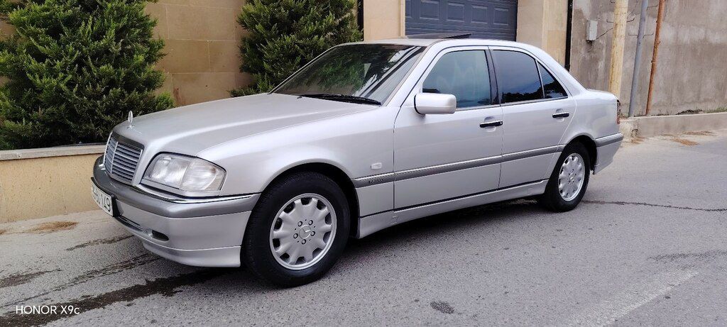 Mercedes C 180, 1.8 L, 1998 il, 356 373 km — Avtomobillər, Bakı (6)