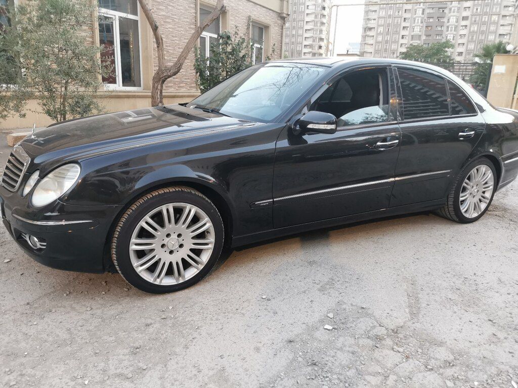 Mercedes E 320, 3.2 L, 2004 il, 260 000 km — Avtomobillər, Bakı (9)