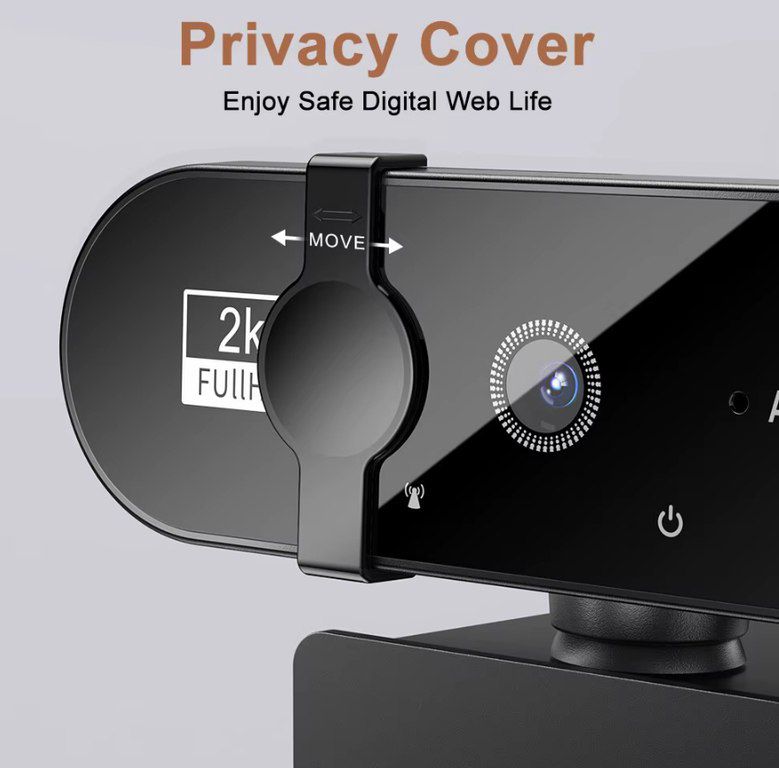 Web kamera 2K Webcam — Periferik cihazlar, Bakı (3)
