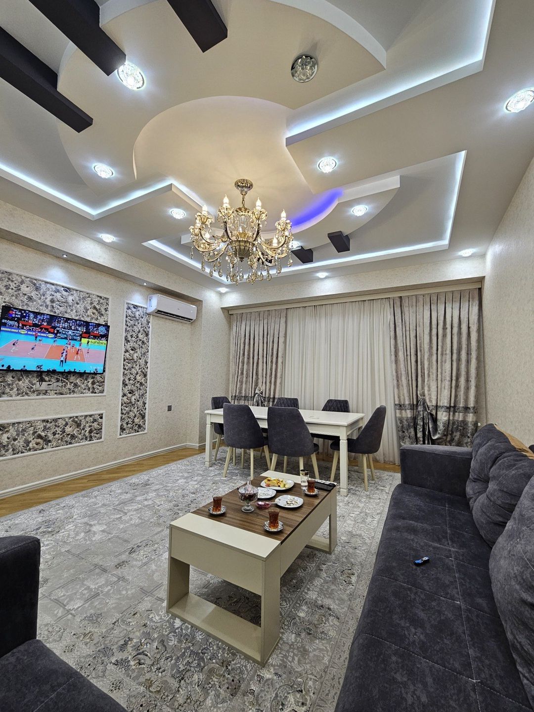 İcarəyə verilir 2 otaqlı yeni tikili 86 m² — Mənzil, Bakı (3)