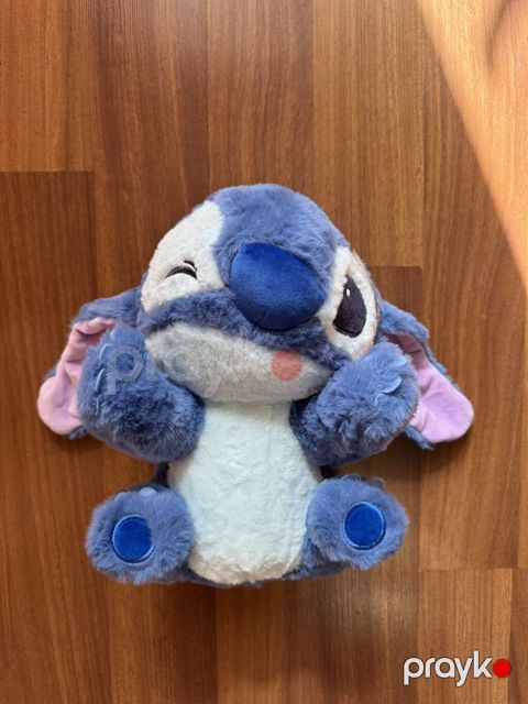 Mavi yumşaq oyuncaq peluş – “Stitch” - Material: yumşaq, tüklü peluş — Bakı