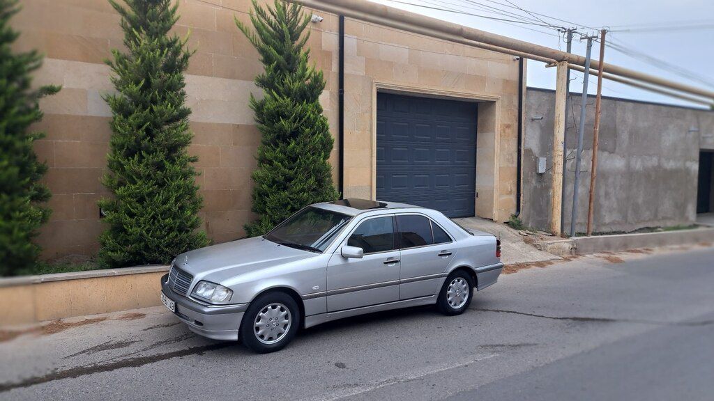 Mercedes C 180, 1.8 L, 1998 il, 356 373 km — Avtomobillər, Bakı (2)