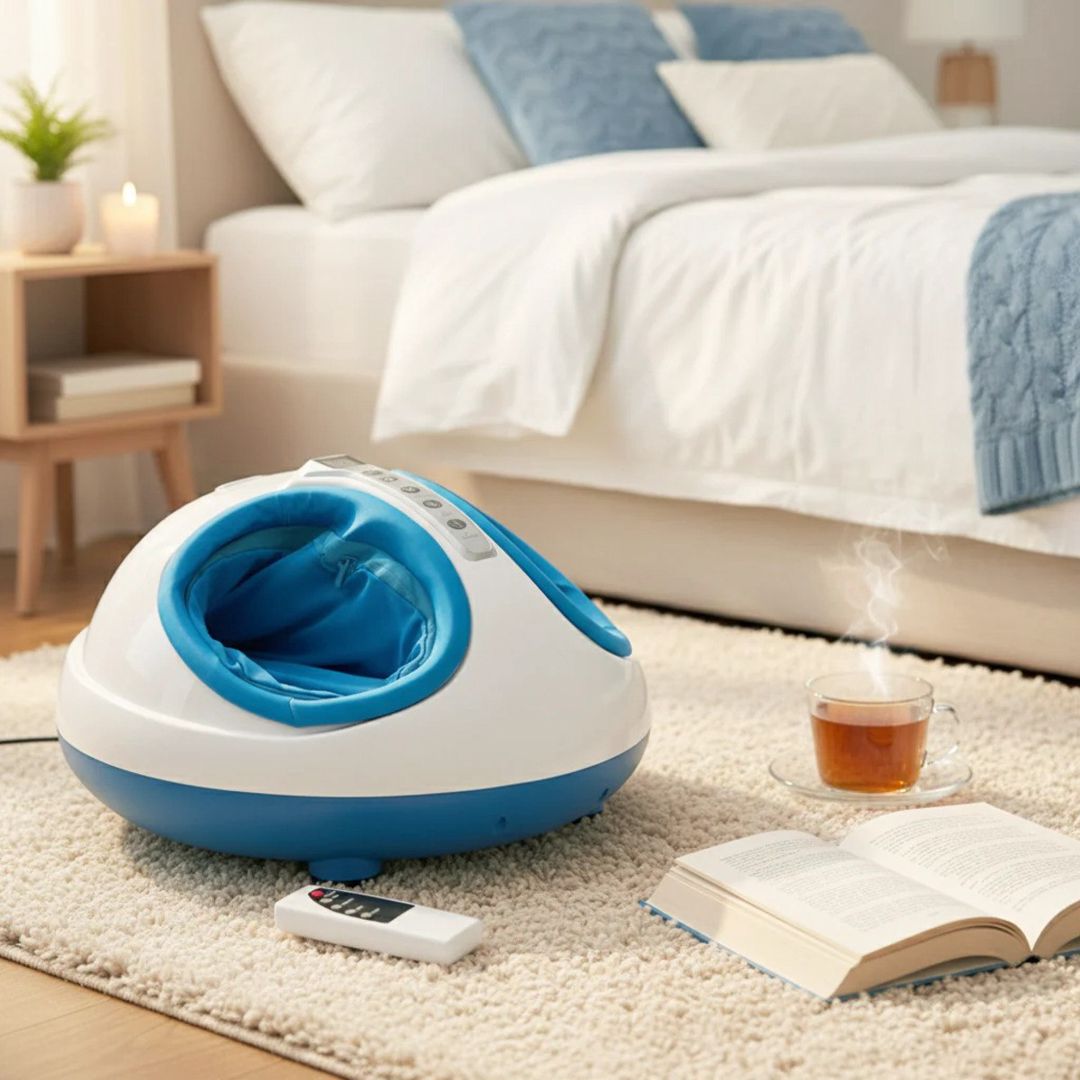 Relax ayaq masaj cihazı – YT-011 İstilik Funksiyalı Foot Massager — Gözəllik və səhiyyə, Bakı (7)