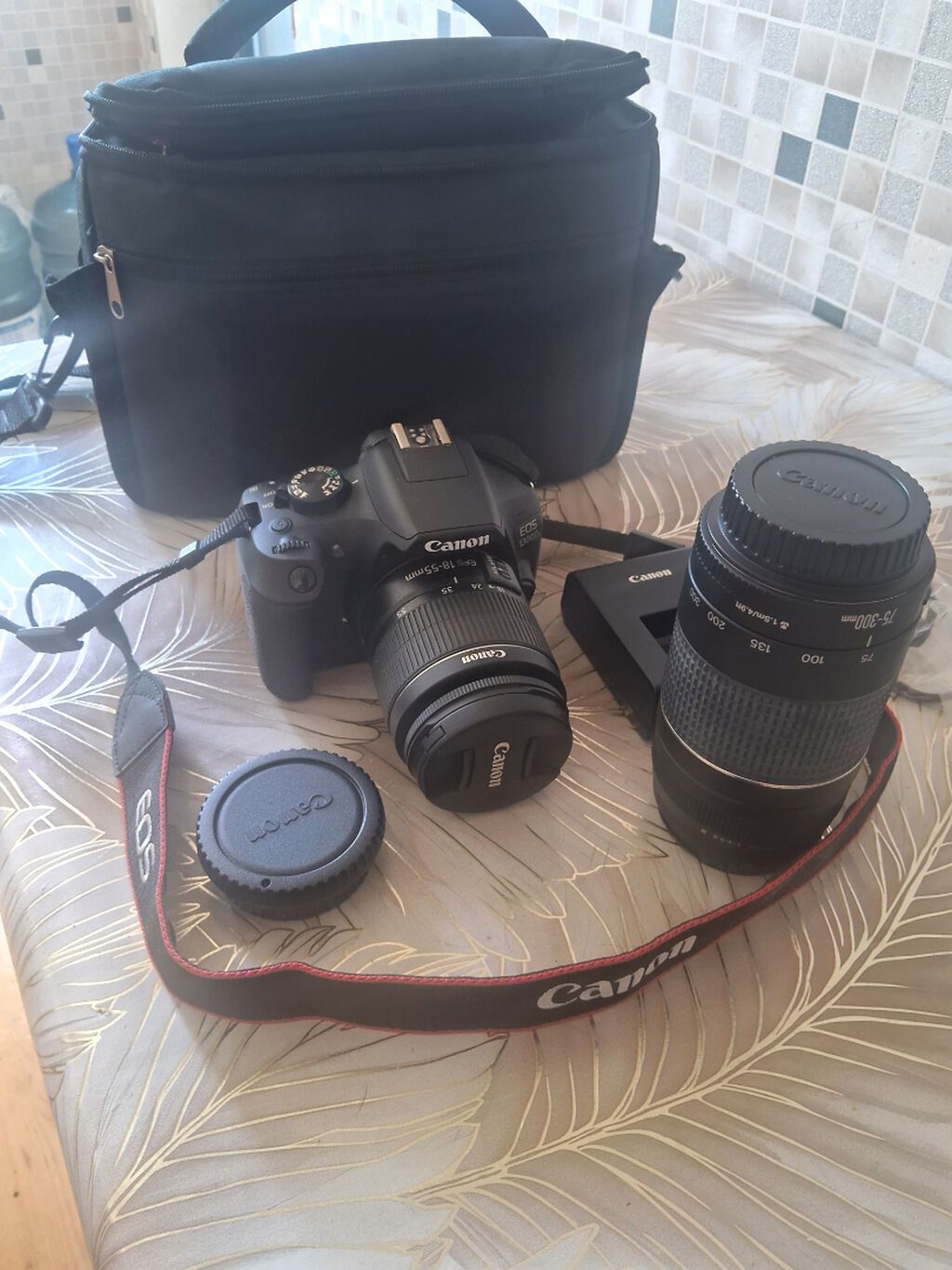 Canon EOS 13000D fotoaparat dəsti Komplekt: - Canon EOS 1300D Dslr — Fotoaparat, Bakı (3)