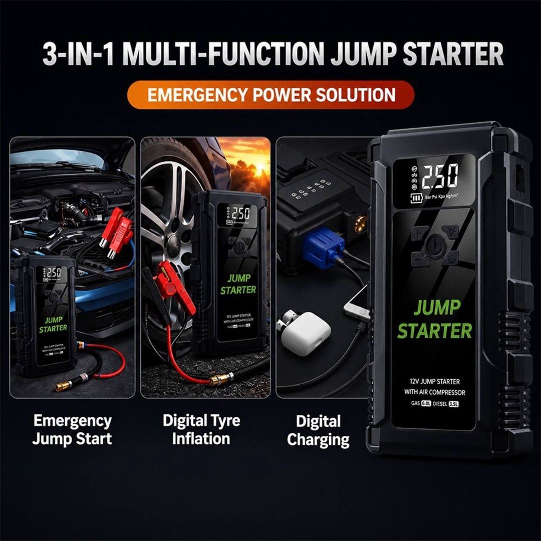 Avtomobil üçün Jump Starter K09 — Ehtiyat hissələri və aksesuarlar, Bakı (3)