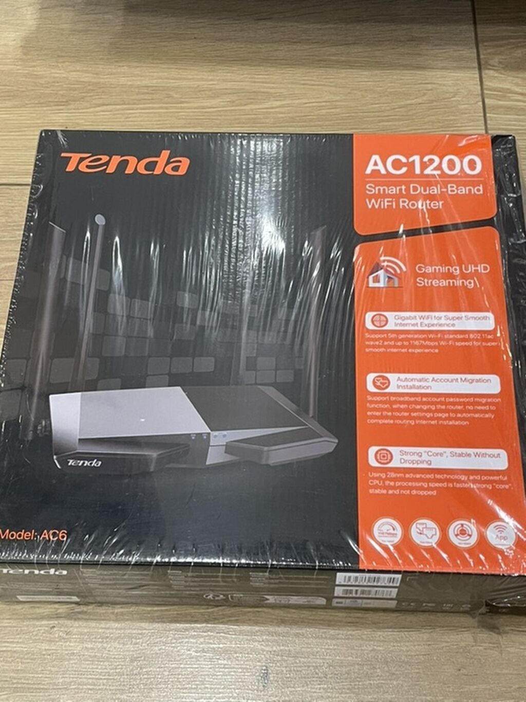 Tenda AC6 – AC1200 Smart Dual-Band Wi‑Fi router Xüsusiyyətlər — Şəbəkə və server avadanlığı, Qobustan (2)