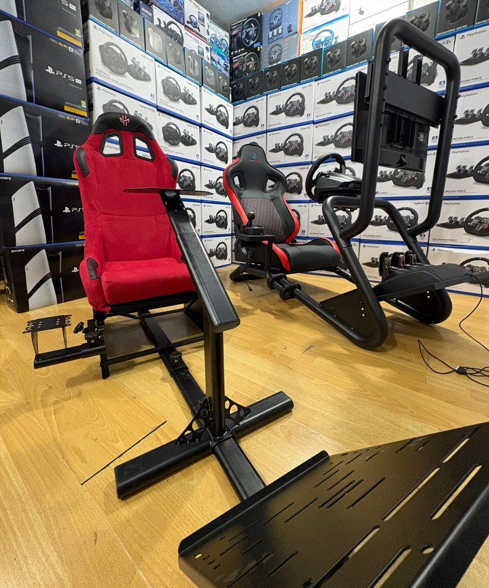 Racing Simulator oturacağı və sükan stendi — Oyunlar, konsollər və proqramlar, Bakı (7)