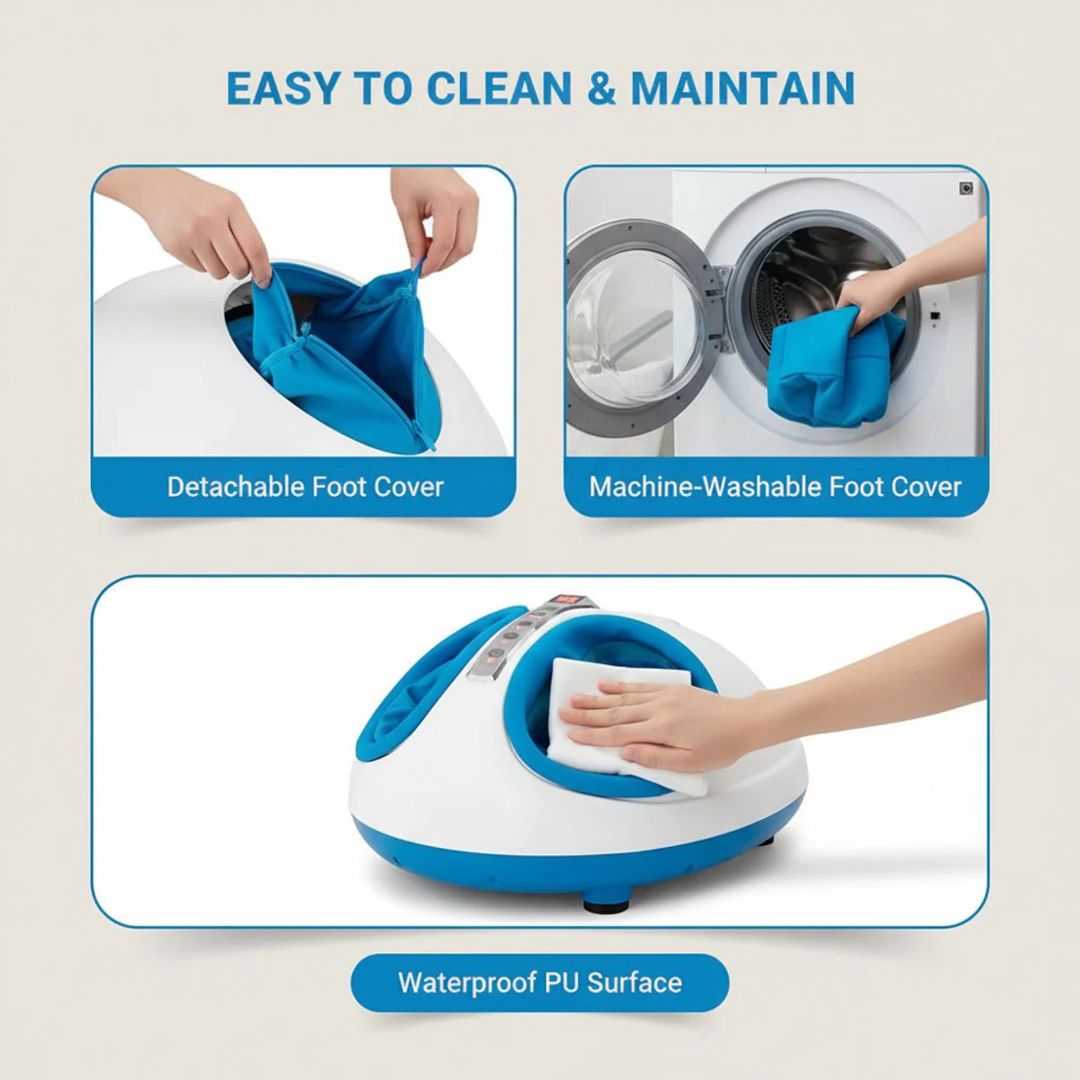 Relax ayaq masaj cihazı – YT-011 İstilik Funksiyalı Foot Massager — Gözəllik və səhiyyə, Bakı (6)