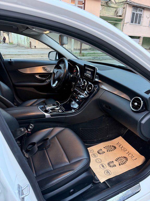 Mercedes C 300, 2.0 L, 2016 il, 129 500 km — Avtomobillər, Bakı (8)