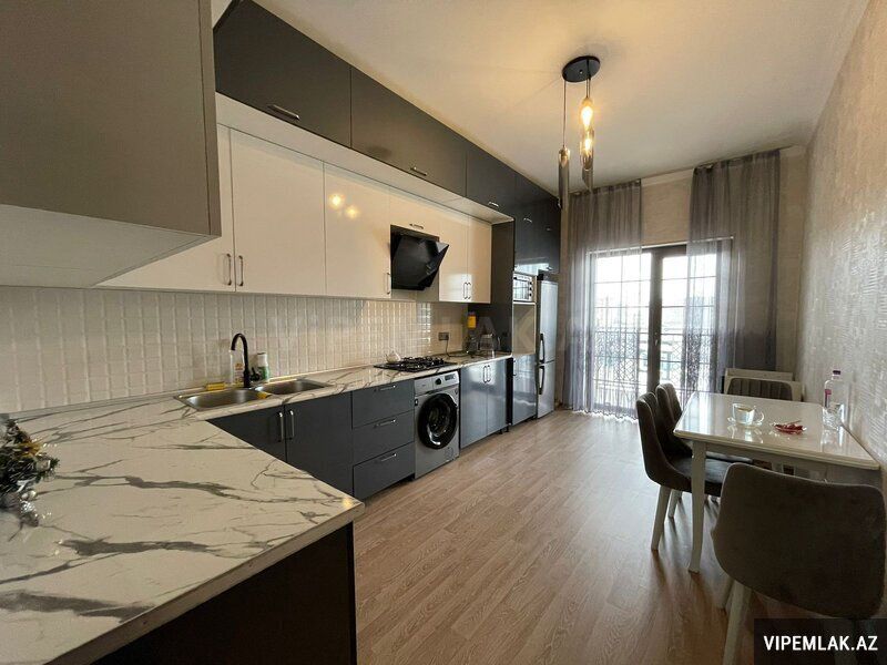 Nərimanov rayonunda 3 otaqlı Yeni tikili Kirayə verilir, 120 m² — Mənzil, Bakı (4)