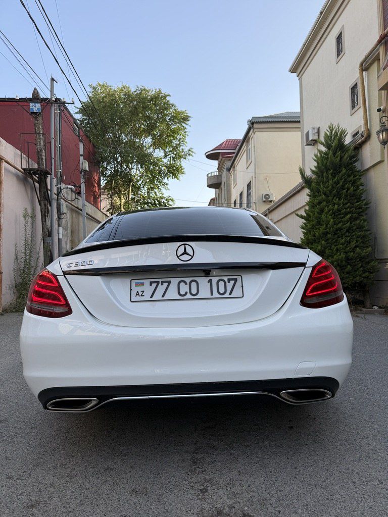 Mercedes C 300 4MATIC, 2.0 L, 2015 il, 221 000 km — Avtomobillər, Bakı (7)
