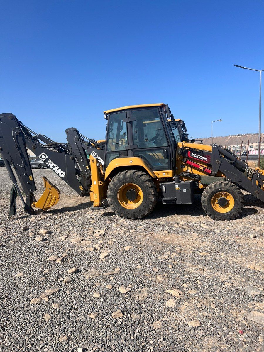 Ekskavator yükləyici Xcmg XC870HK — İnşaat texnikası, Bakı