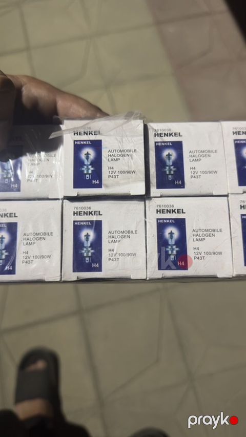 Məhsul: Henkel avtomobil halogen lampası - Model: H4 - Gərginlik: 12V