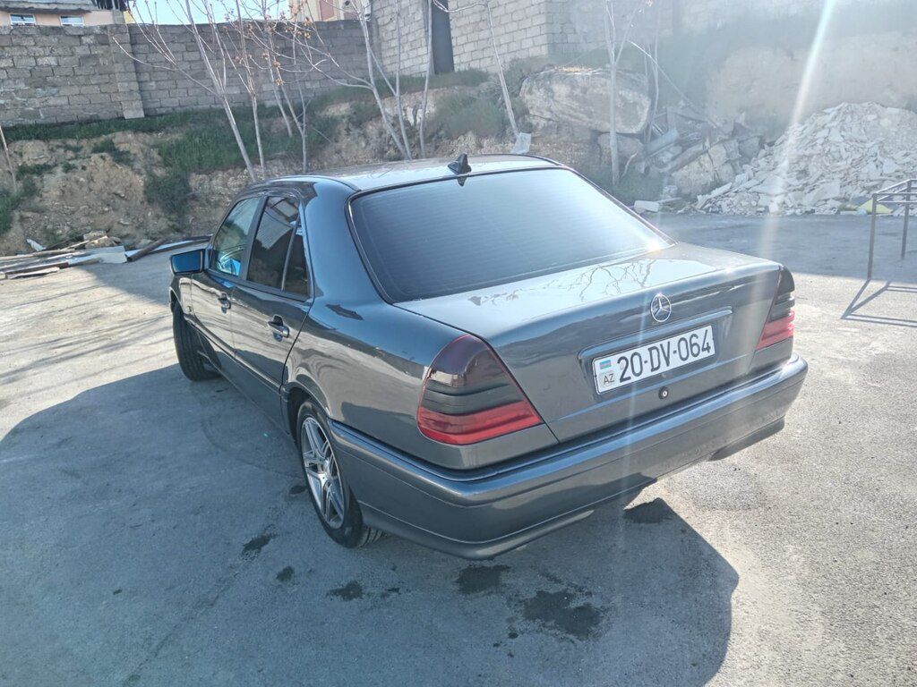 Mercedes C 180, 1.8 L, 1998 il, 420 000 km — Avtomobillər, Bakı (4)