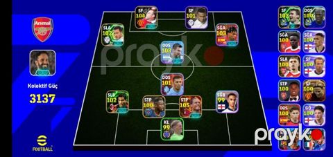 EFootball hesabı – güclü heyət və taktik quruluş - Komanda loqosu — Bakı