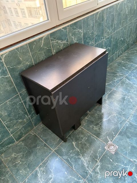 Balkon masası, İşlənmiş, Qatlanan, MDF — Bakı