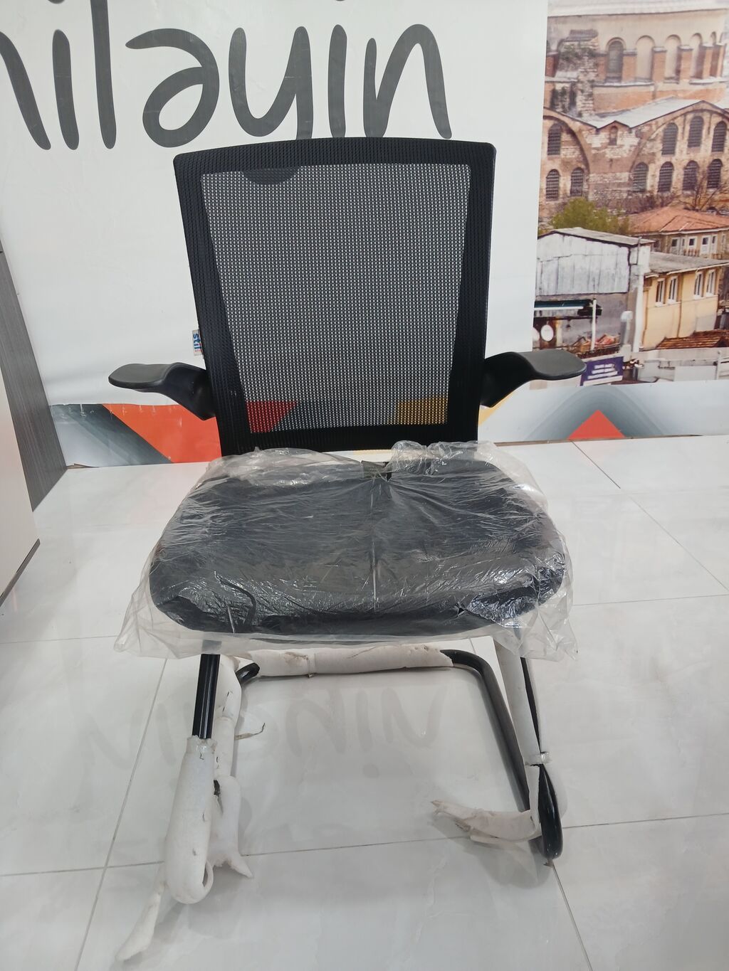 Rəhbər Kreslosu İşçi Kreslosu Uşaq Kreslosu Setka — Ofis mebeli, Xırdalan (4)