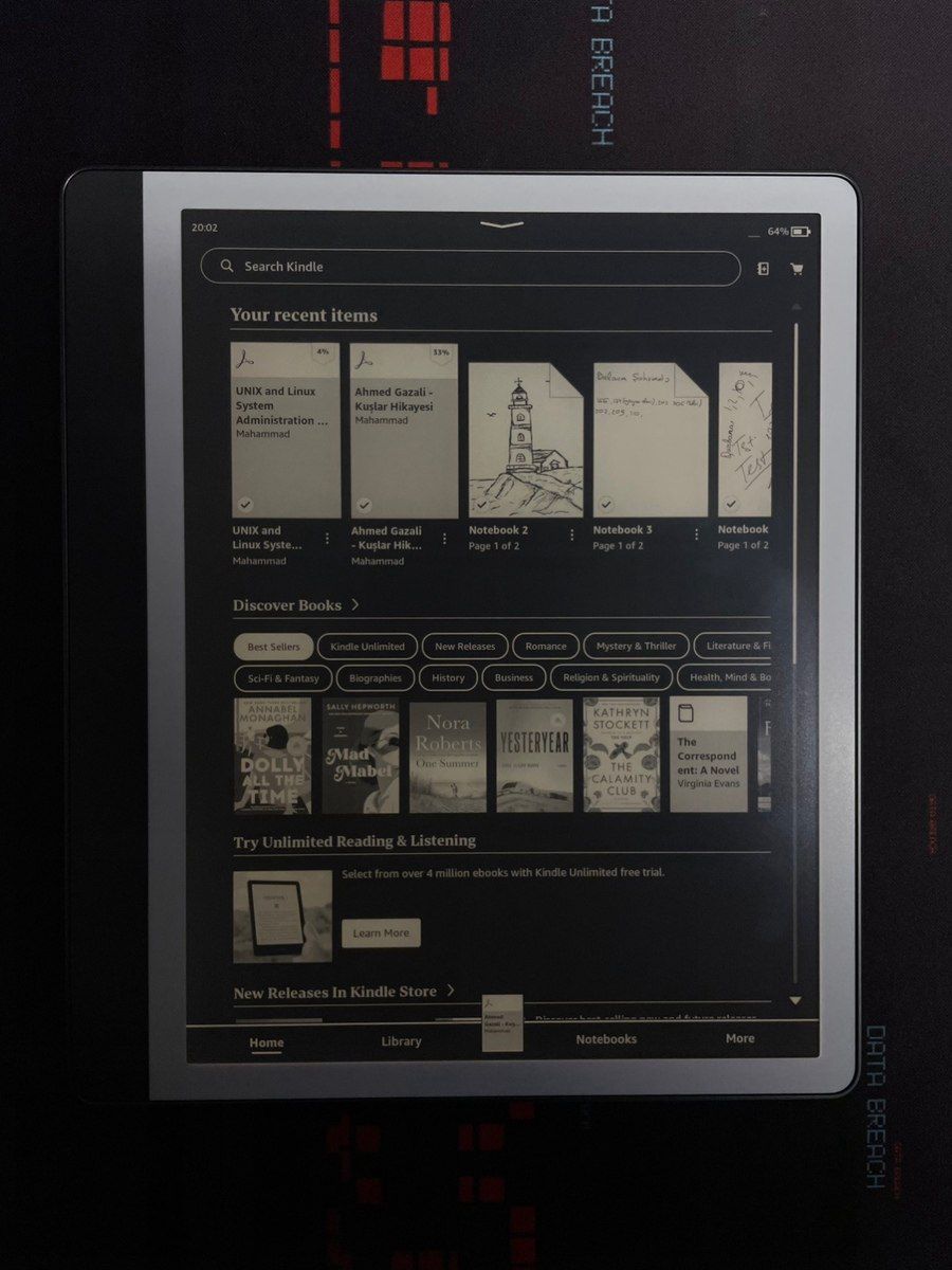 Amazon Kindle Scribe 32GB (2024 Gen) + Pen + Case — Planshetlər, Bakı (6)