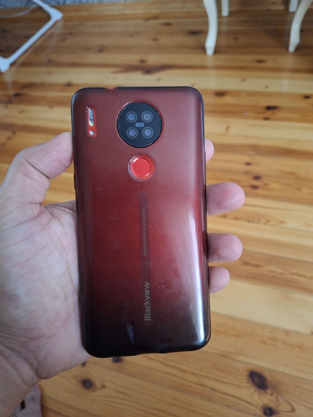 Blackview smartfon - Rəng: qırmızı-qara qradient arxa panel - Ekran — Digər smartfonlar, Mingəçevir (2)