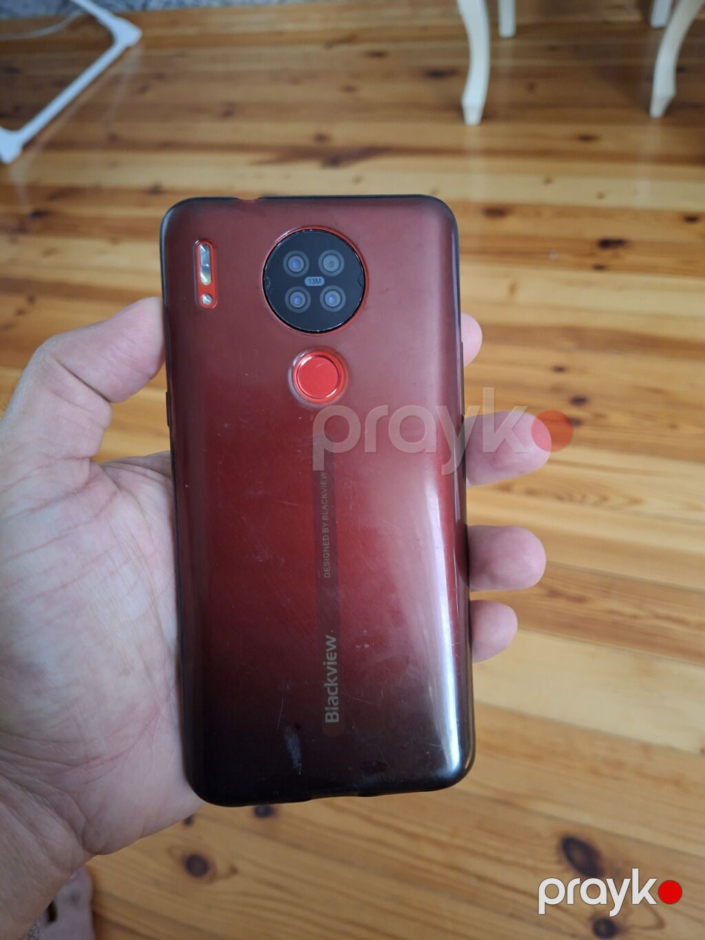 Blackview smartfon - Rəng: qırmızı-qara qradient arxa panel - Ekran — Digər smartfonlar, Mingəçevir (2)