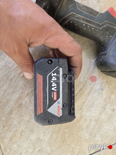 Bosch GBA 14.4V 4.0Ah Li‑ion akkumulyator və uyğunlaşan Bosch 14.4V — Oğuz