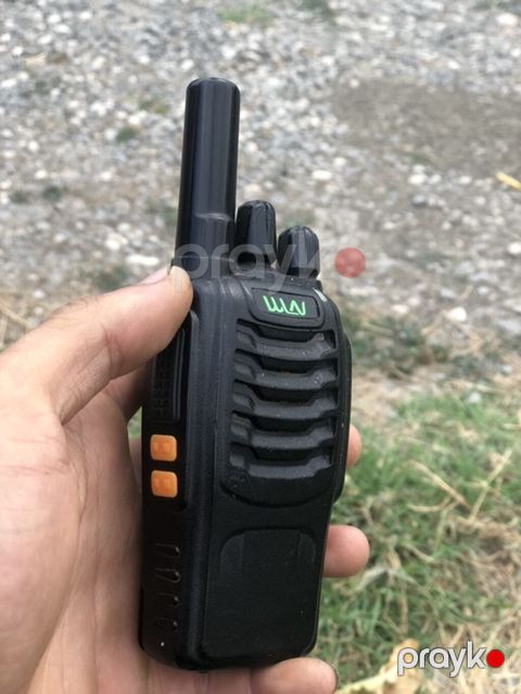 Portativ iki tərəfli rabitə cihazı (Walkie-Talkie) - Kompakt, yüngül — Xaçmaz
