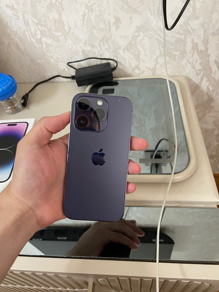 Apple iPhone 14 Pro Deep Purple 256GB/6GB — Smartfonlar, Bakı (2)