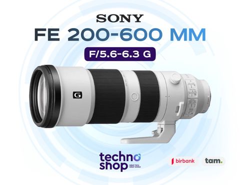 Linza "Sony FE 200-600 mm f/5.6-6.3 G" — Bakı